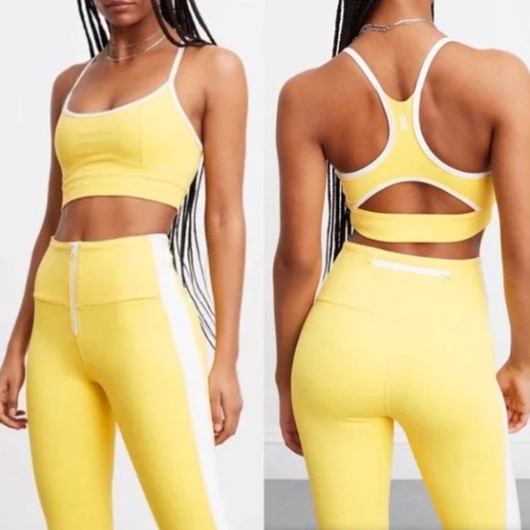 Bandier x Solid & Striped Soleil Strappy Sports Bra Size XS - Picture 2 of 8